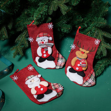 Christmas Doll Children's Gift Socks