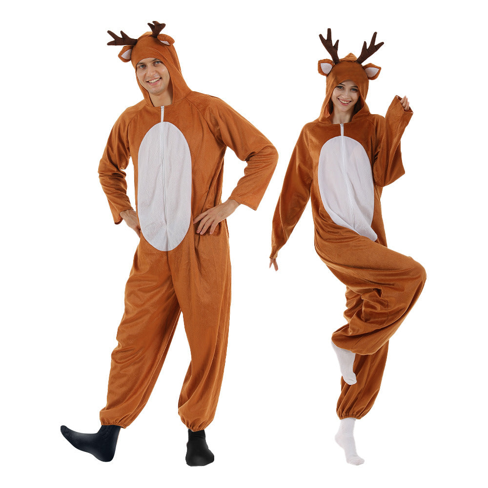 New Christmas Moose One Piece Suit