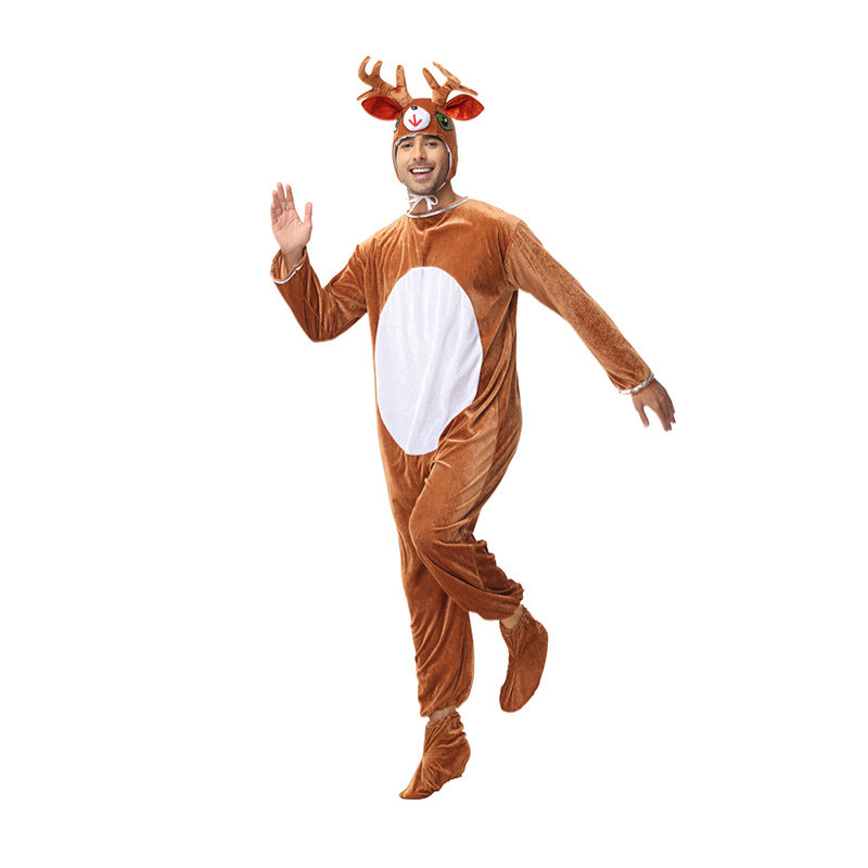 2024 Halloween Cos Reindeer Bodysuit