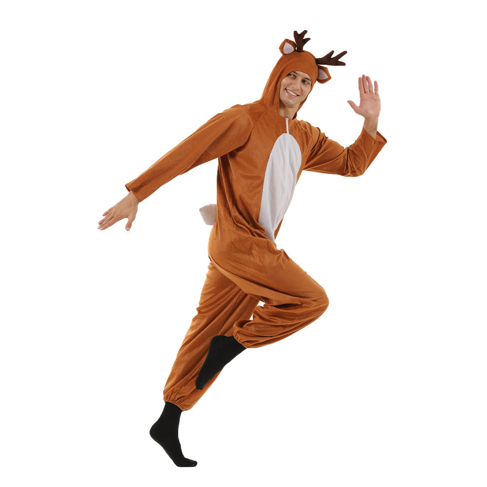 New Christmas Moose One Piece Suit